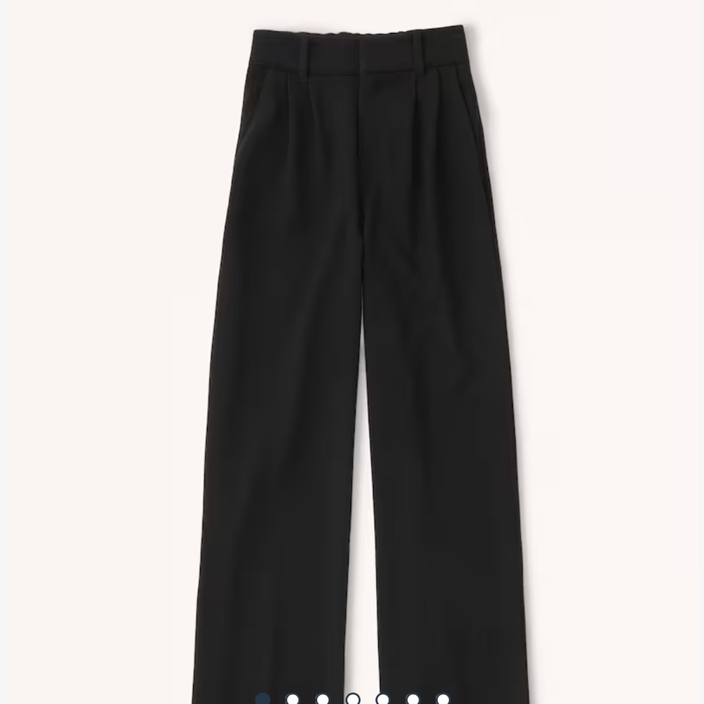 A&F tailored wide leg pants
